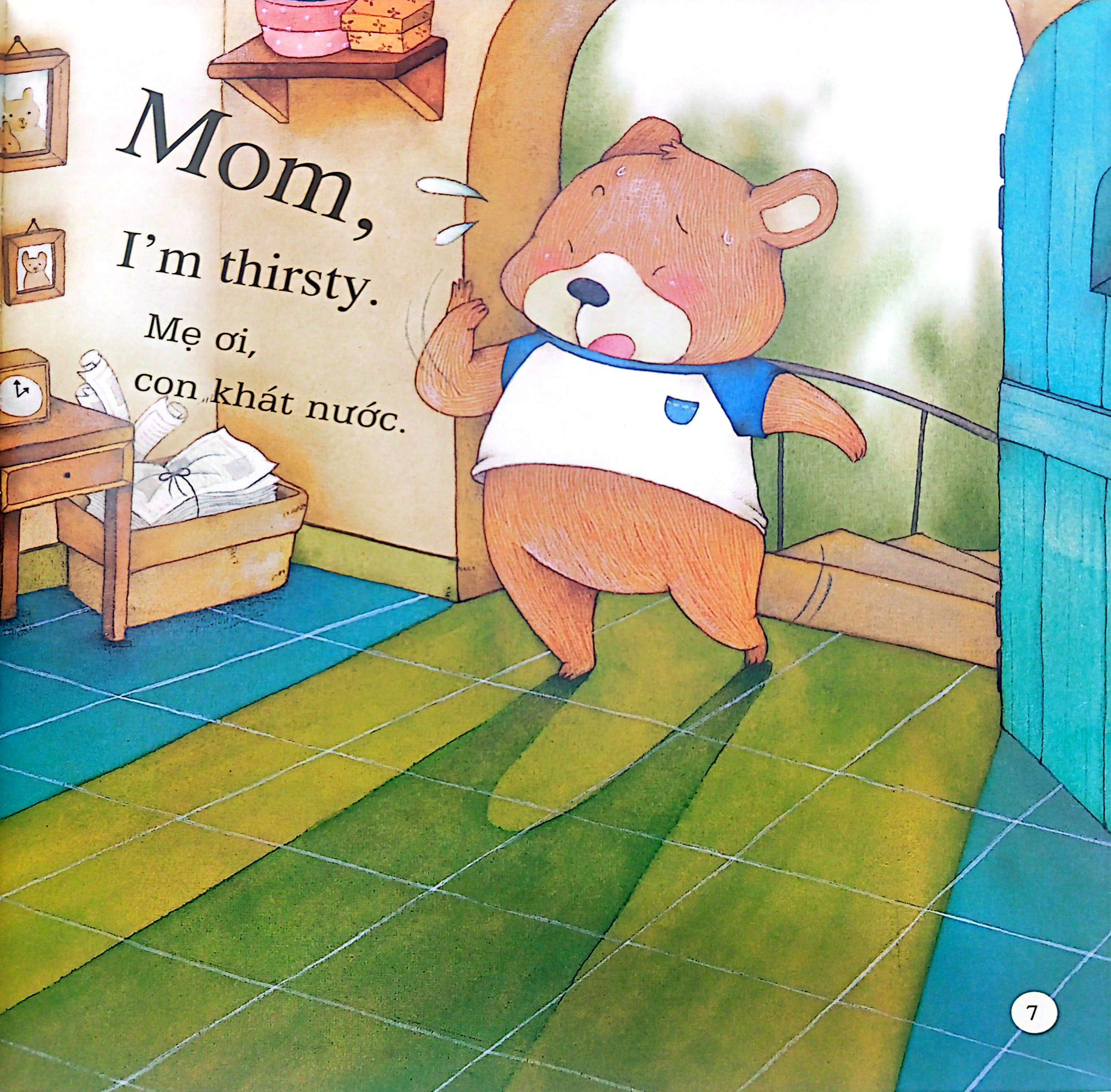 Bộ Playtime In English - Level 1 - Pee Pee Poo Poo - Gấu Con Đi Vệ Sinh - Ảnh 3