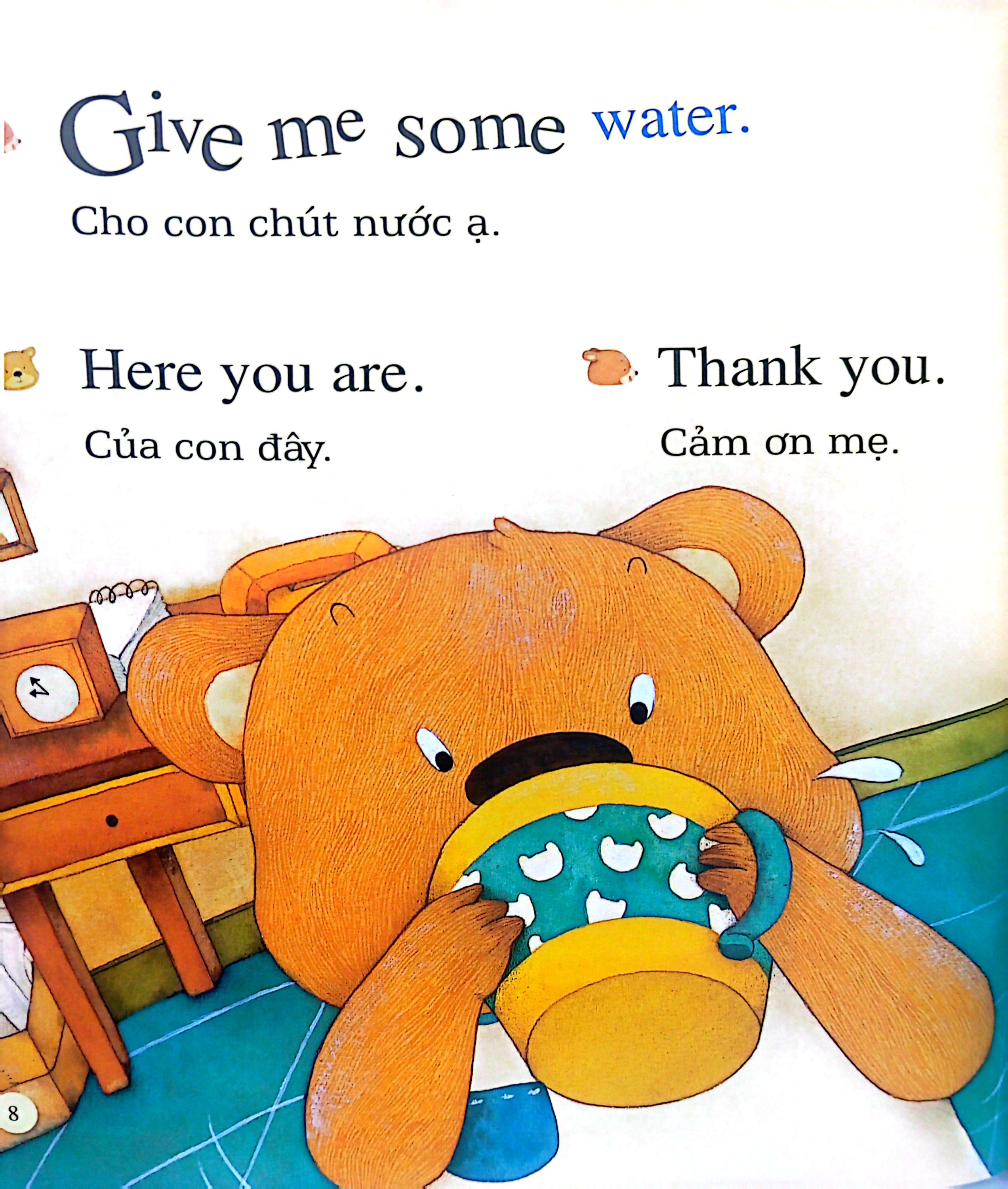 Bộ Playtime In English - Level 1 - Pee Pee Poo Poo - Gấu Con Đi Vệ Sinh - Ảnh 4