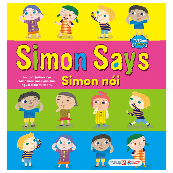 Bộ Playtime In English - Level 1 - Simon Says - Simon Nói