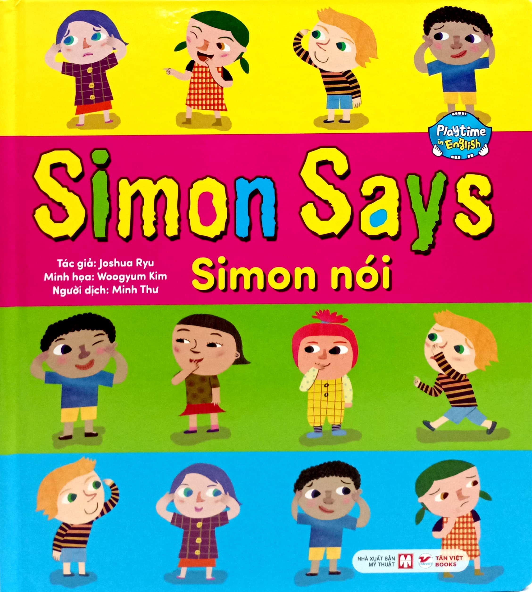 Bộ Playtime In English - Level 1 - Simon Says - Simon Nói - Ảnh 2
