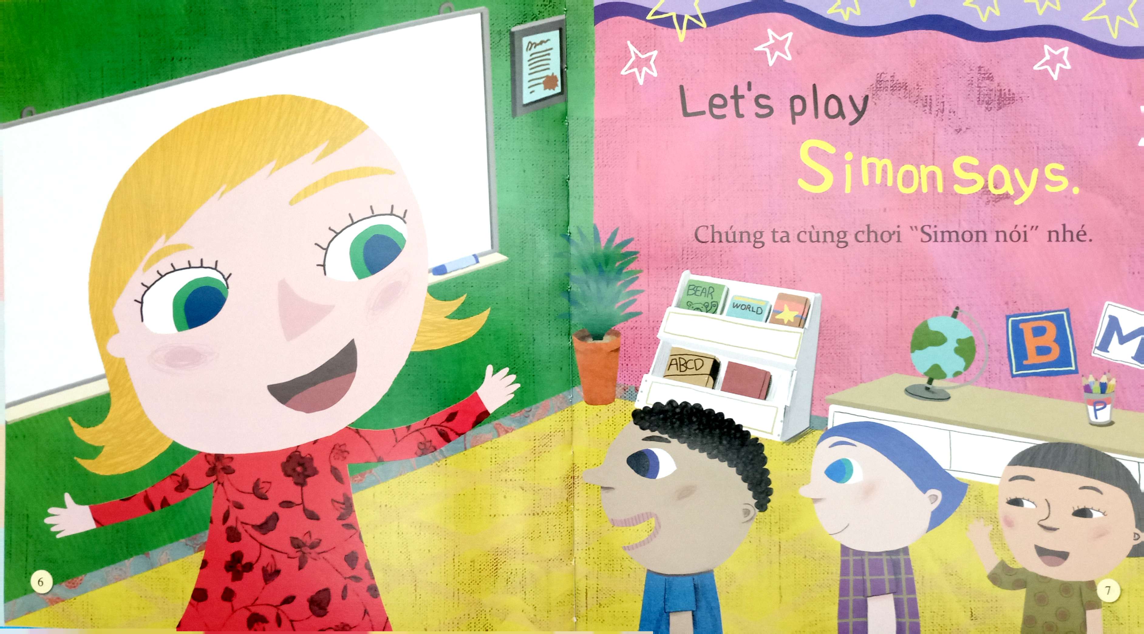 Bộ Playtime In English - Level 1 - Simon Says - Simon Nói - Ảnh 3