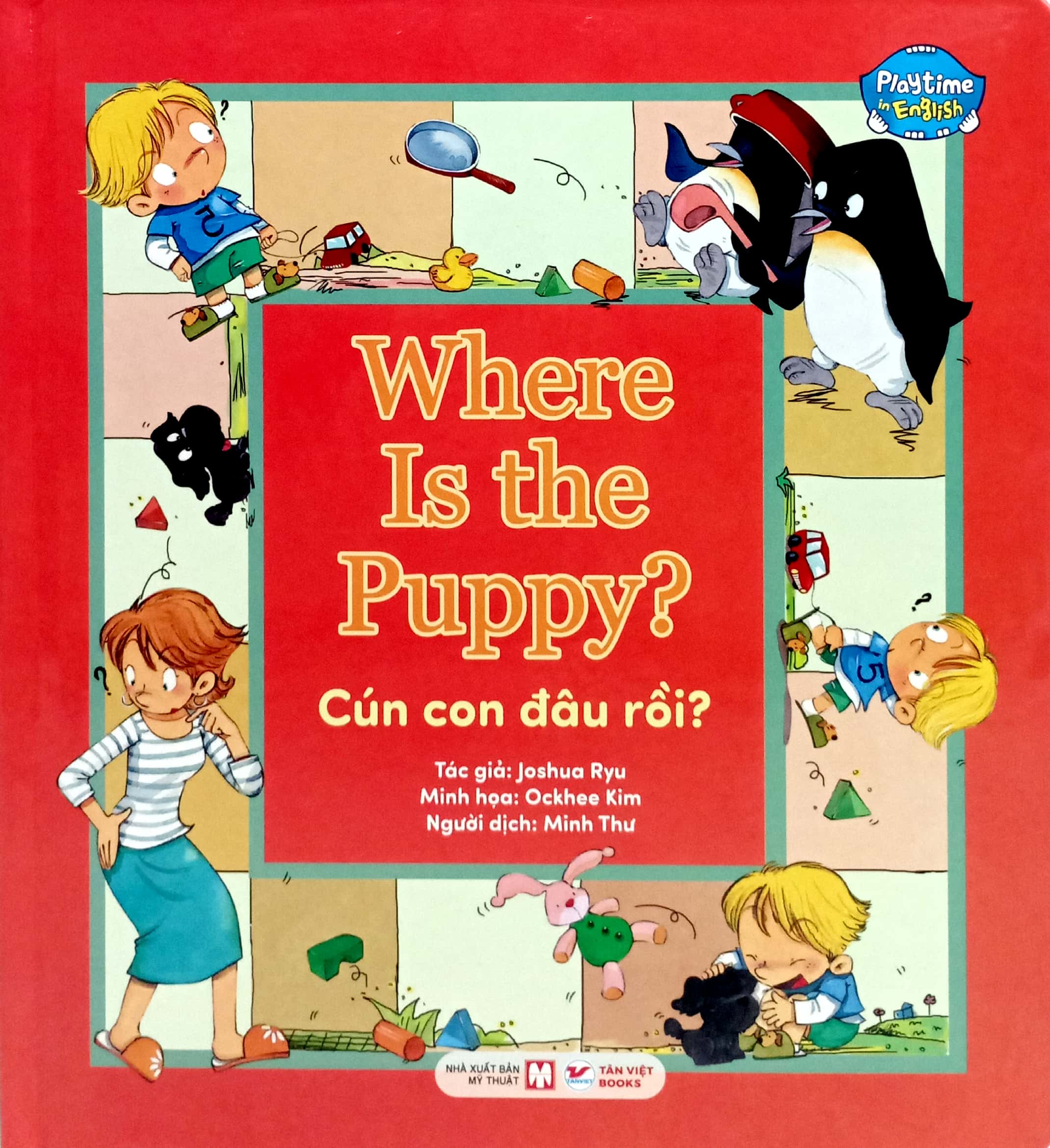 Bộ Playtime In English - Level 1 - Where Is The Puppy? - Cún Con Đâu Rồi? - Ảnh 2