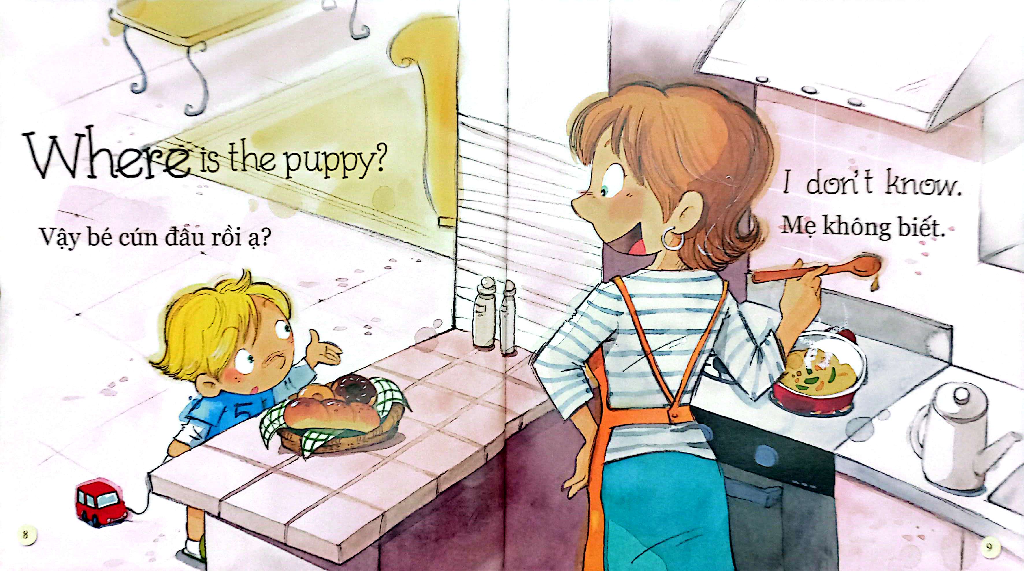 Bộ Playtime In English - Level 1 - Where Is The Puppy? - Cún Con Đâu Rồi? - Ảnh 4