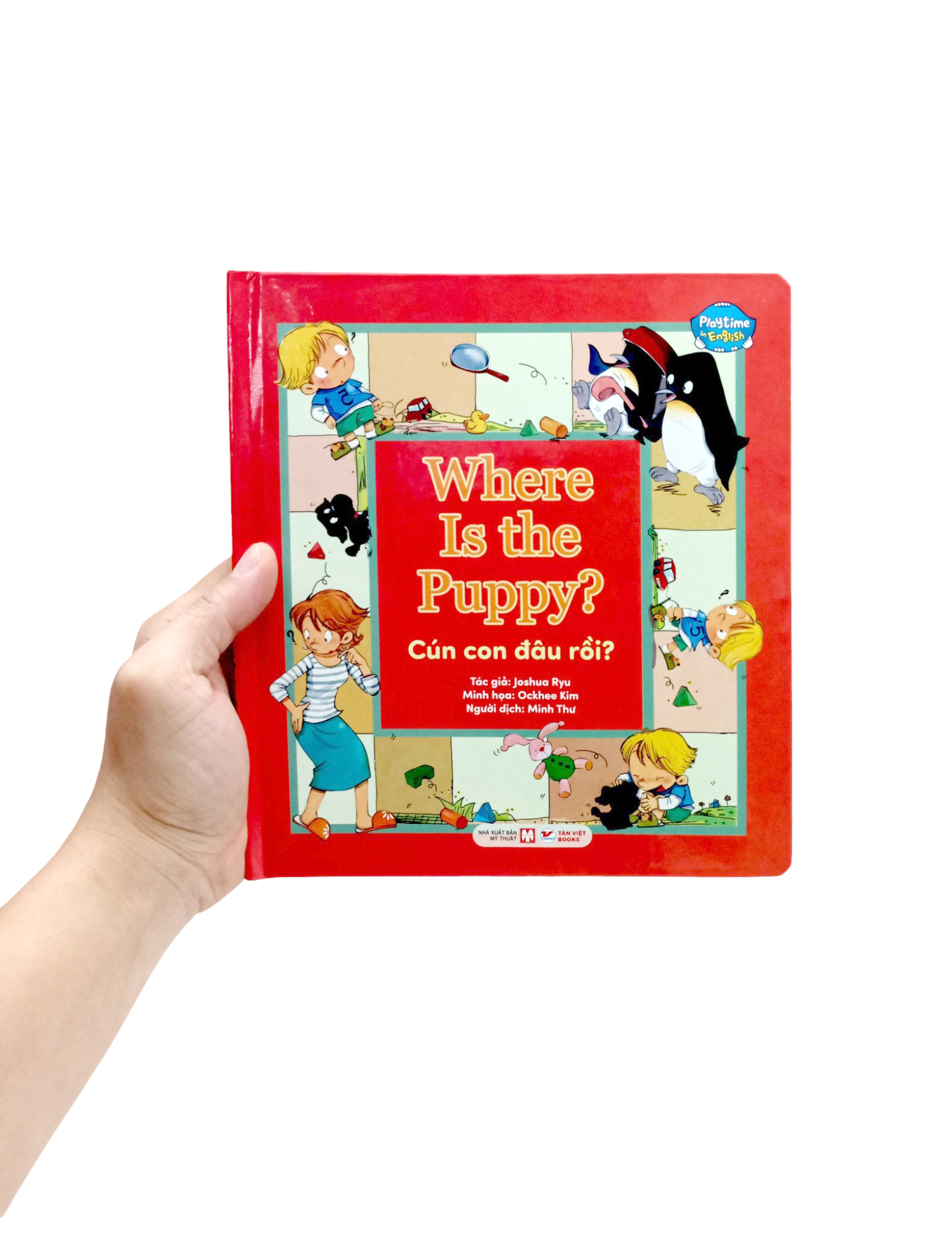 Bộ Playtime In English - Level 1 - Where Is The Puppy? - Cún Con Đâu Rồi? - Ảnh 6