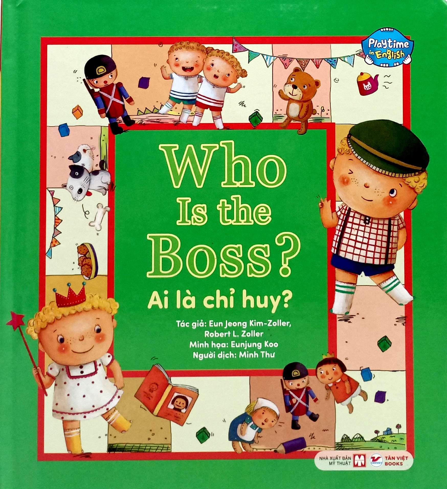 Bộ Playtime In English - Level 1 - Who Is The Boss? - Ai Là Chỉ Huy? - Ảnh 2