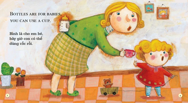 Bộ Playtime In English - Level 2 - I Want A Straw - Con Muốn Có Ống Hút - Ảnh 4