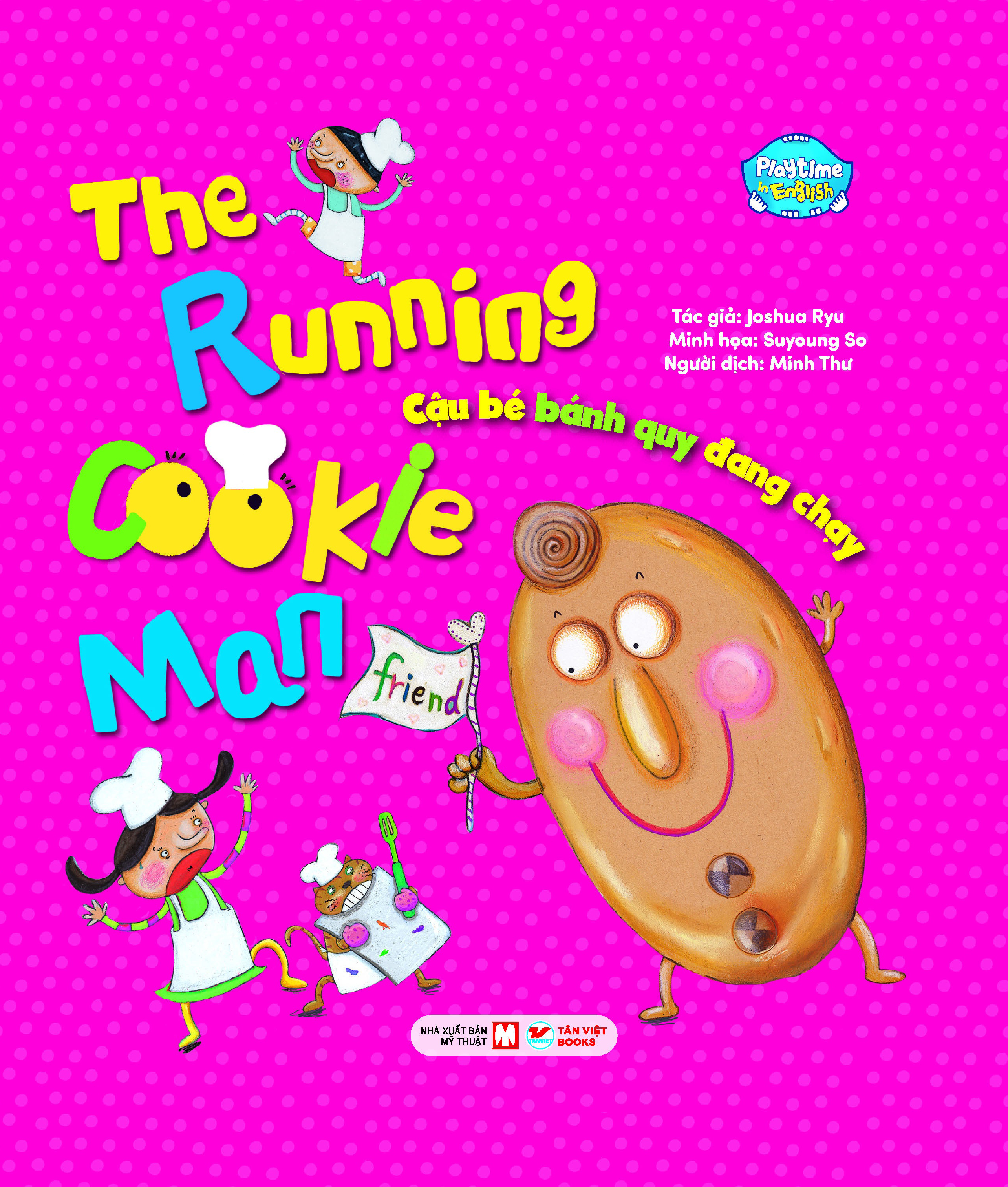Bộ Playtime In English - Level 2 - The Running Cookie Man - Cậu Bé Bánh Quy Đang Chạy - Ảnh 2