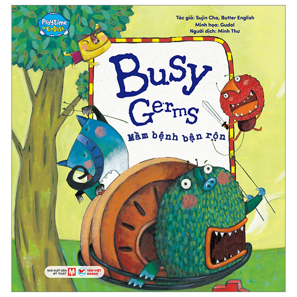 Bộ Playtime In English - Level 2 - The Running Cookie Man - Cậu Bé Bánh Quy Đang Chạy - Ảnh 6