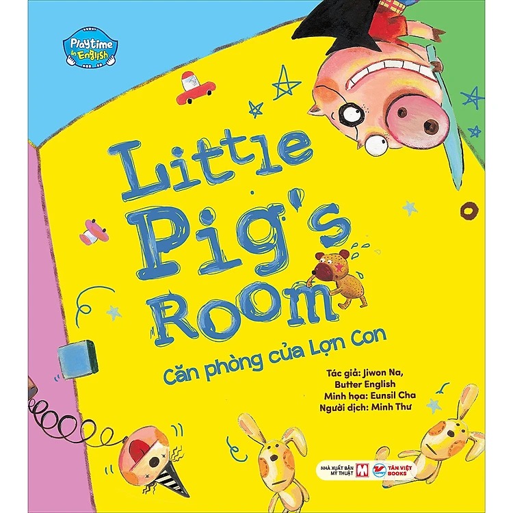 Bo
						
										
										Playtime In English - Level 4 - Little Pig's Room - Can Phong Cua Lon Con - Ảnh 2