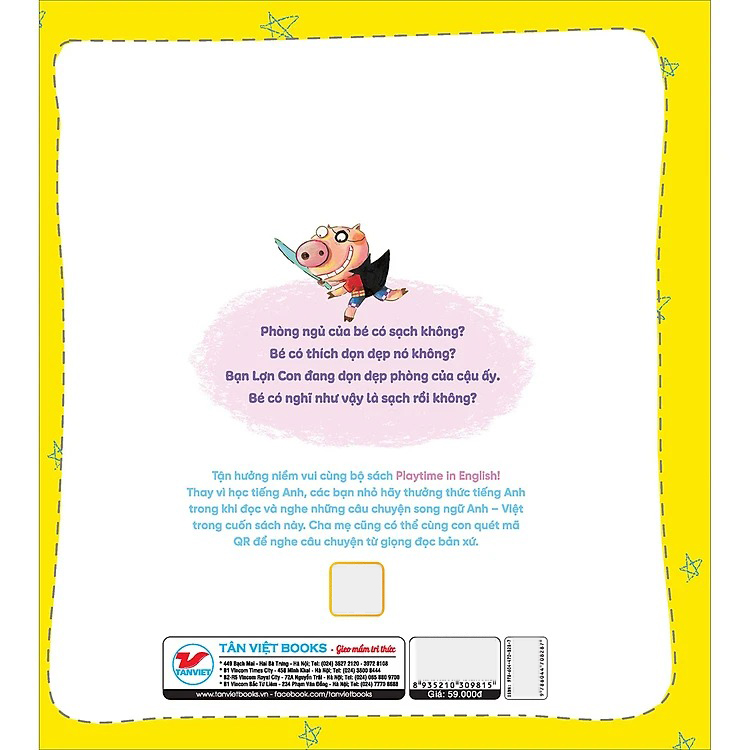 Bo
						
										
										Playtime In English - Level 4 - Little Pig's Room - Can Phong Cua Lon Con - Ảnh 5