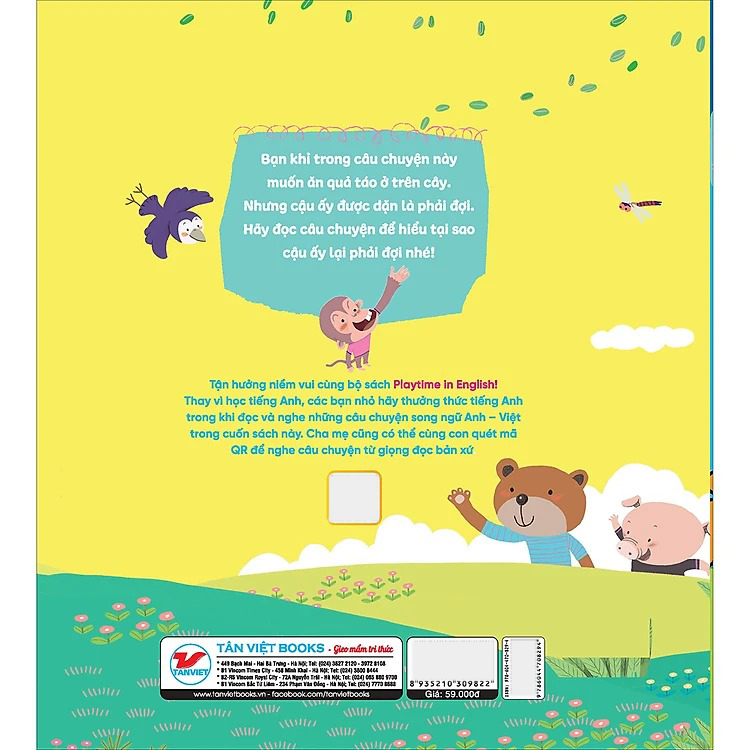 Bo
						
										
										Playtime In English - Level 4 - Monkey And Apple Tree - Ban Khi Va Cay Tao - Ảnh 5