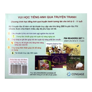 bộ pm readers set 1 - vui học tiếng anh qua truyện tranh - Ảnh 14