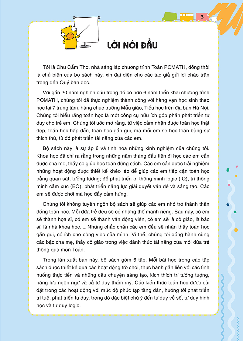 bộ pomath - toán tư duy cho trẻ em 4-6 tuổi - tập 1 - Ảnh 4