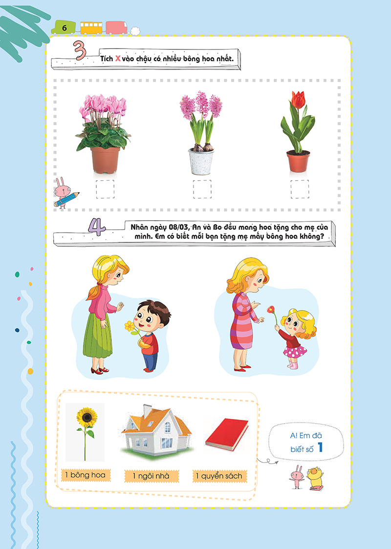 bộ pomath - toán tư duy cho trẻ em 4-6 tuổi - tập 1 - Ảnh 7