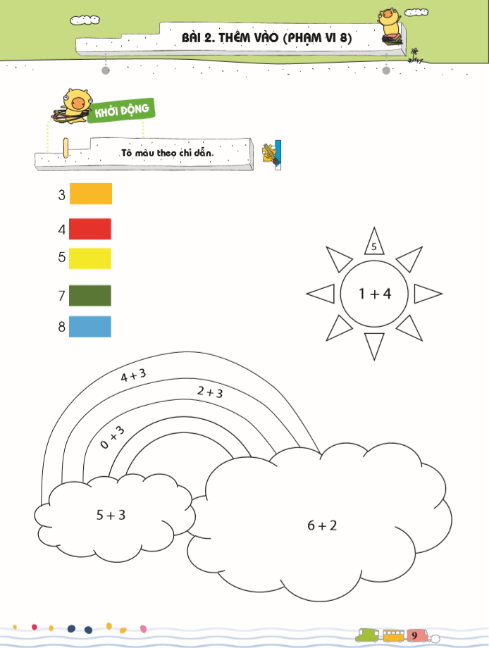 bộ pomath - toán tư duy cho trẻ em 4-6 tuổi - tập 4 - Ảnh 10