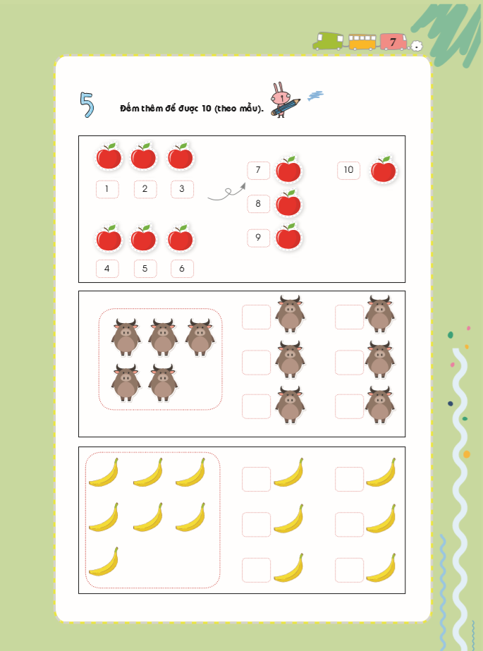 bộ pomath - toán tư duy cho trẻ em 4-6 tuổi - tập 5 - Ảnh 9