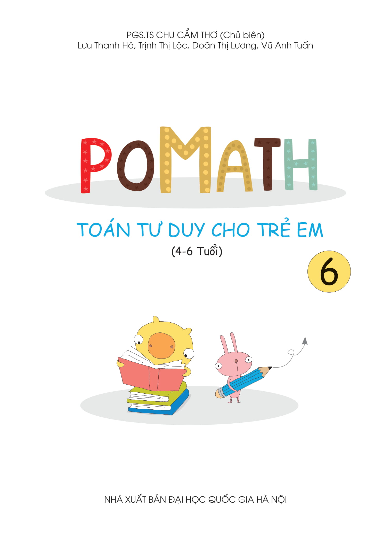 bộ pomath - toán tư duy cho trẻ em 4-6 tuổi - tập 6 - Ảnh 2
