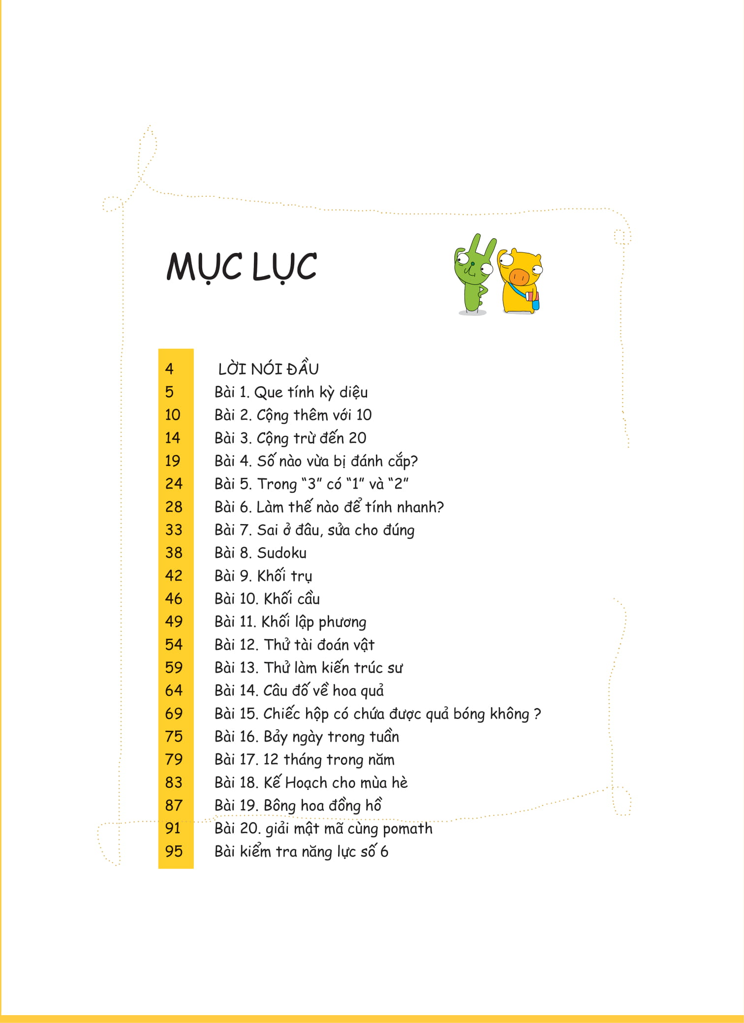 bộ pomath - toán tư duy cho trẻ em 4-6 tuổi - tập 6 - Ảnh 6