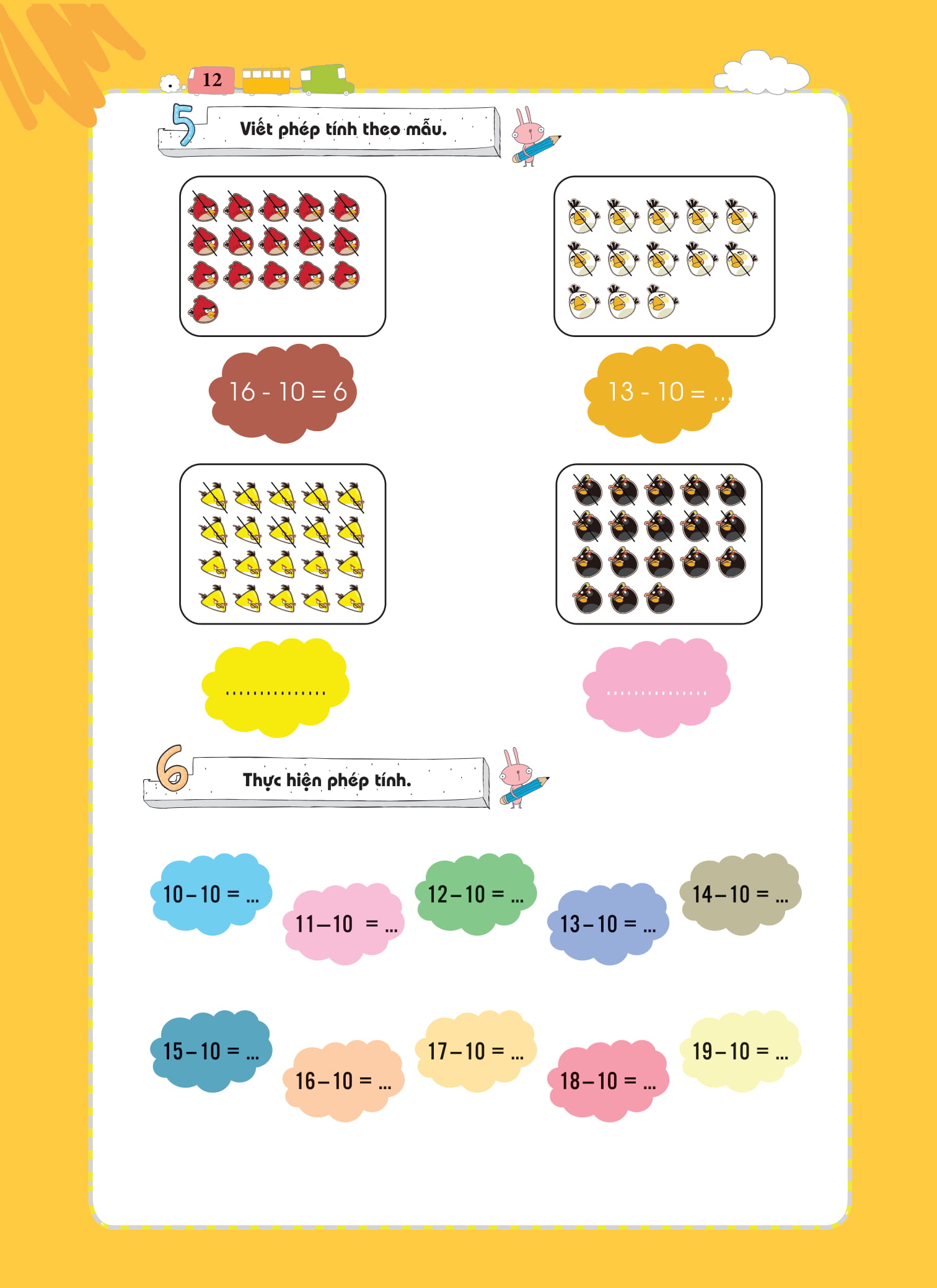 bộ pomath - toán tư duy cho trẻ em 4-6 tuổi - tập 6 - Ảnh 8