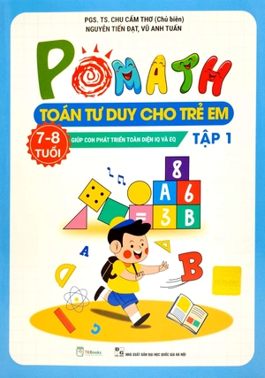 bộ pomath - toán tư duy cho trẻ em 7 - 8 tuổi (tập 1 + 2) (bộ 2 tập) - Ảnh 3
