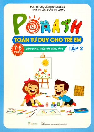 bộ pomath - toán tư duy cho trẻ em 7 - 8 tuổi (tập 1 + 2) (bộ 2 tập) - Ảnh 6
