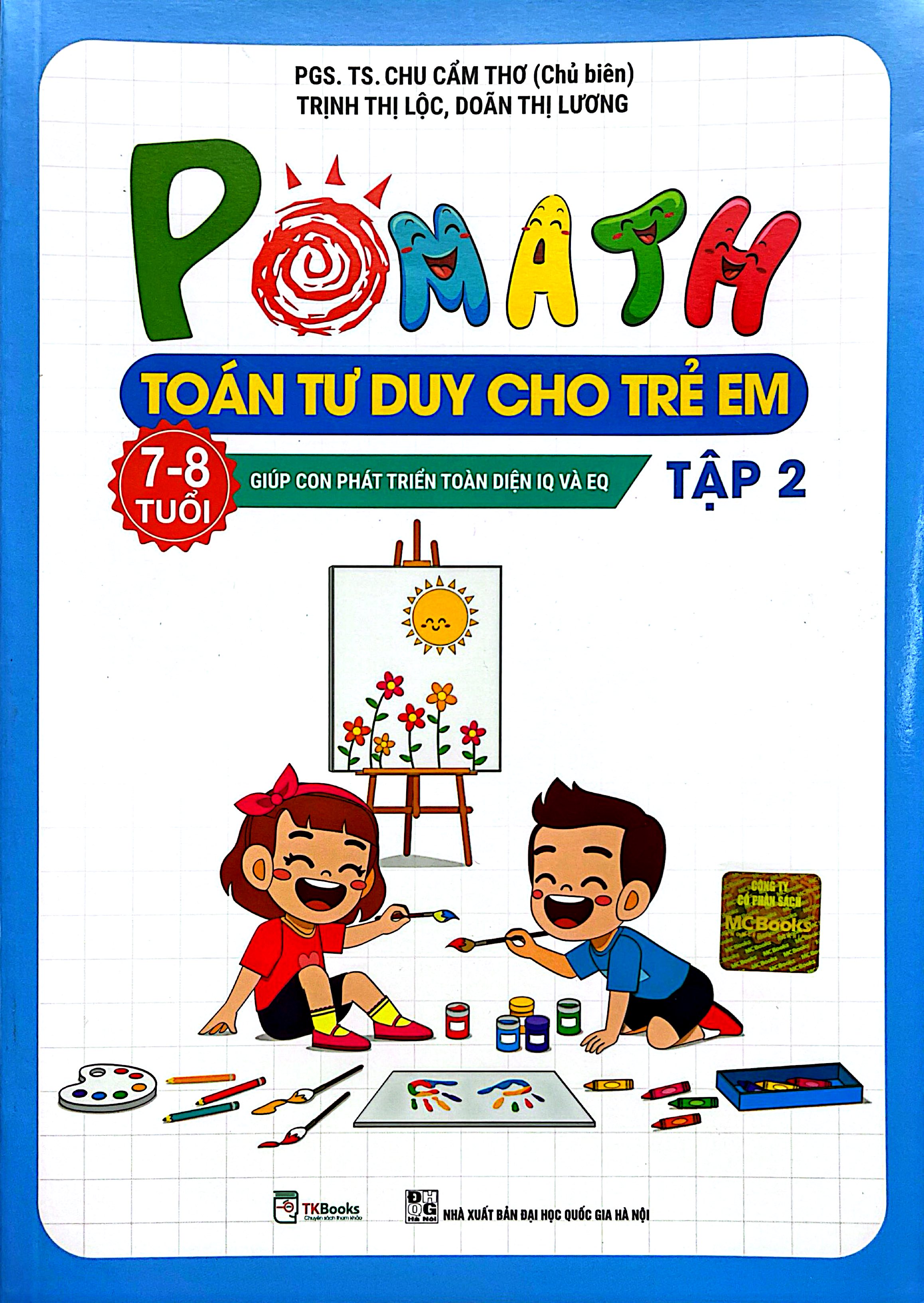 Bộ
Pomath - Toán Tư Duy Cho Trẻ Em - 7-8 Tuổi - Tập 2 - Ảnh 2