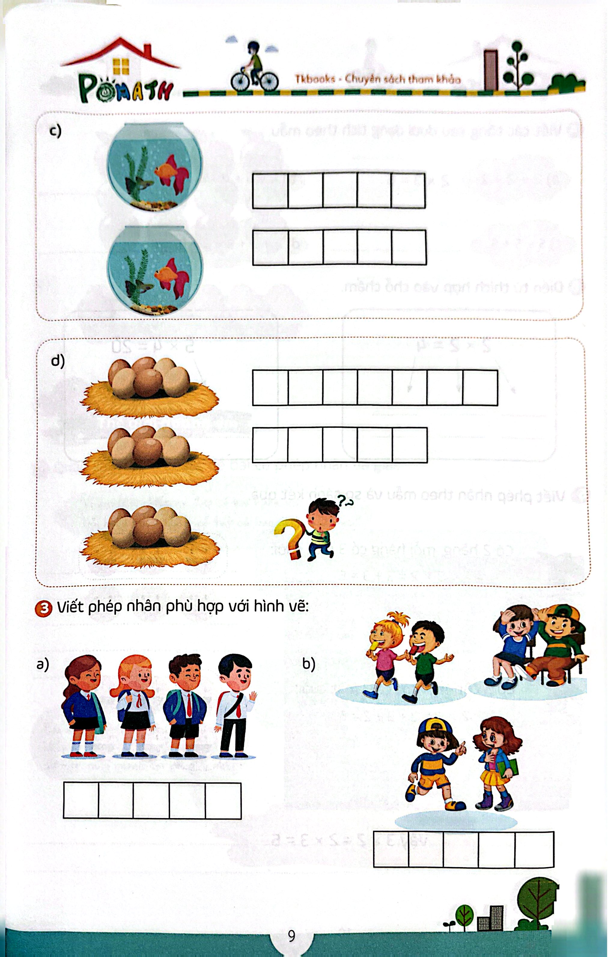 Bộ
Pomath - Toán Tư Duy Cho Trẻ Em - 7-8 Tuổi - Tập 2 - Ảnh 6