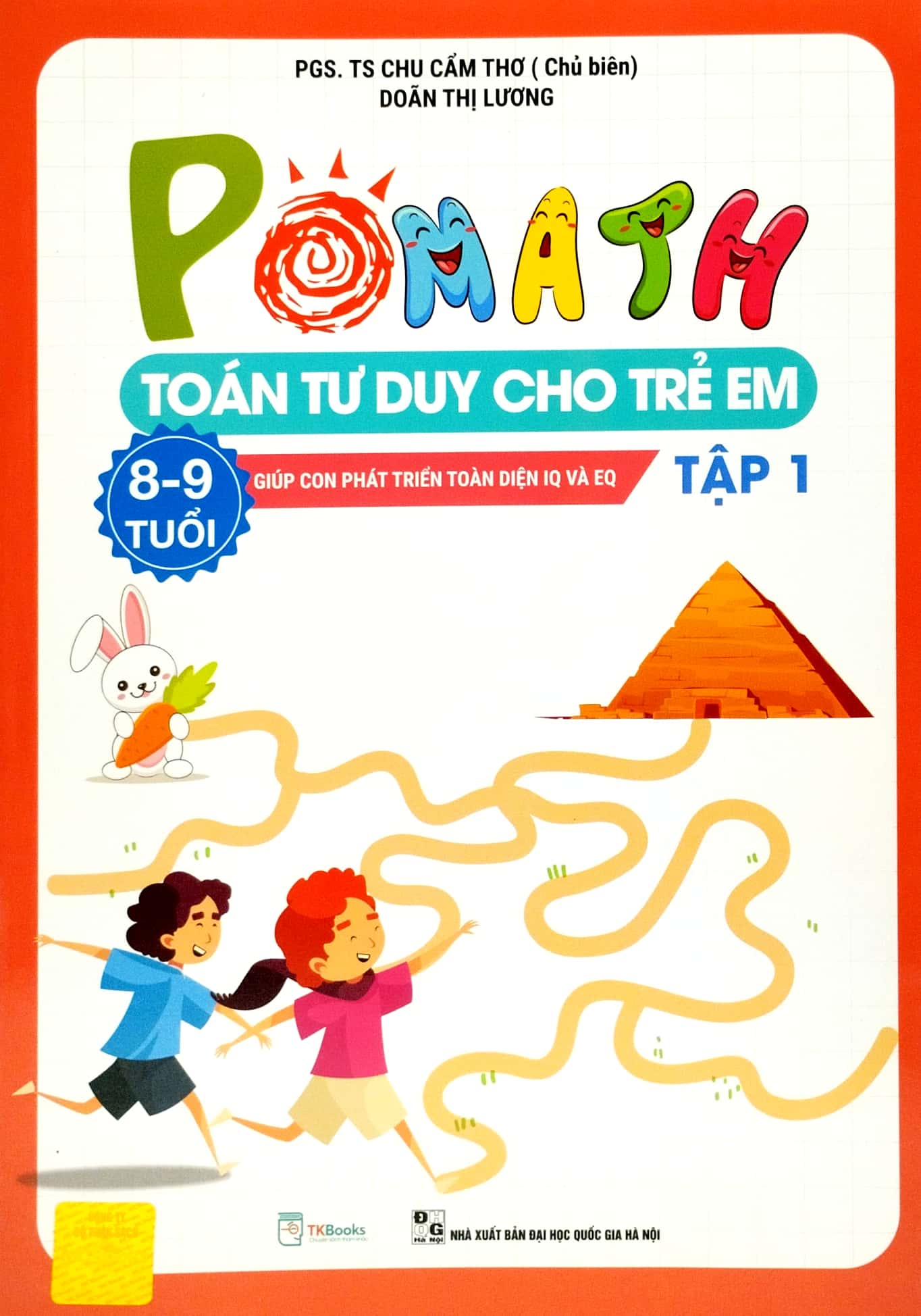 bộ pomath - toán tư duy cho trẻ em 8 - 9 tuổi (tập 1 + 2) (bộ 2 tập) - Ảnh 2