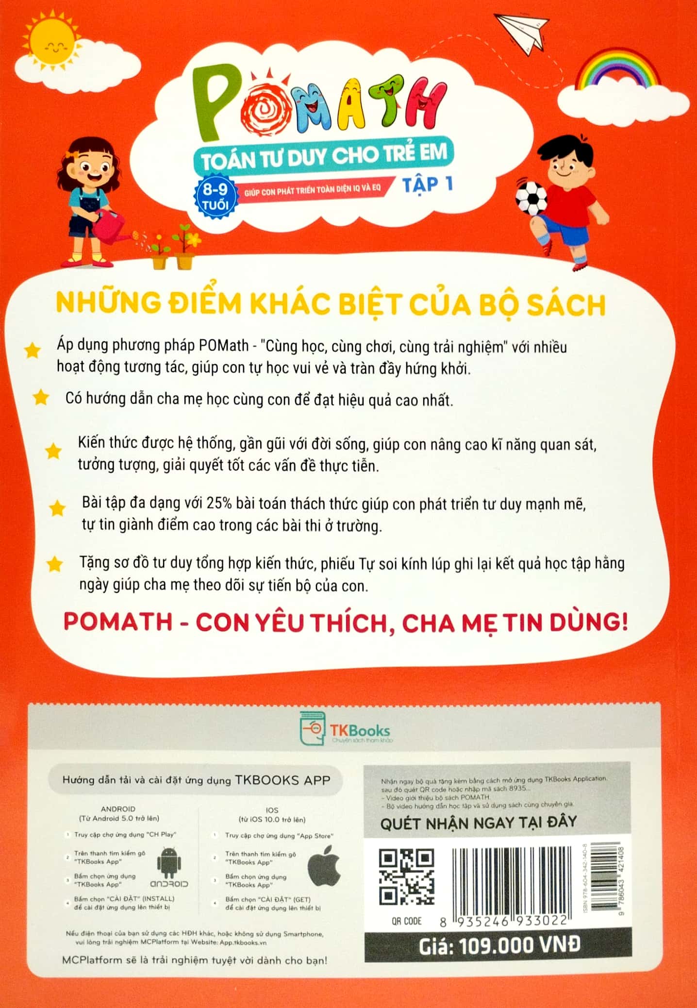 bộ pomath - toán tư duy cho trẻ em 8 - 9 tuổi (tập 1 + 2) (bộ 2 tập) - Ảnh 4