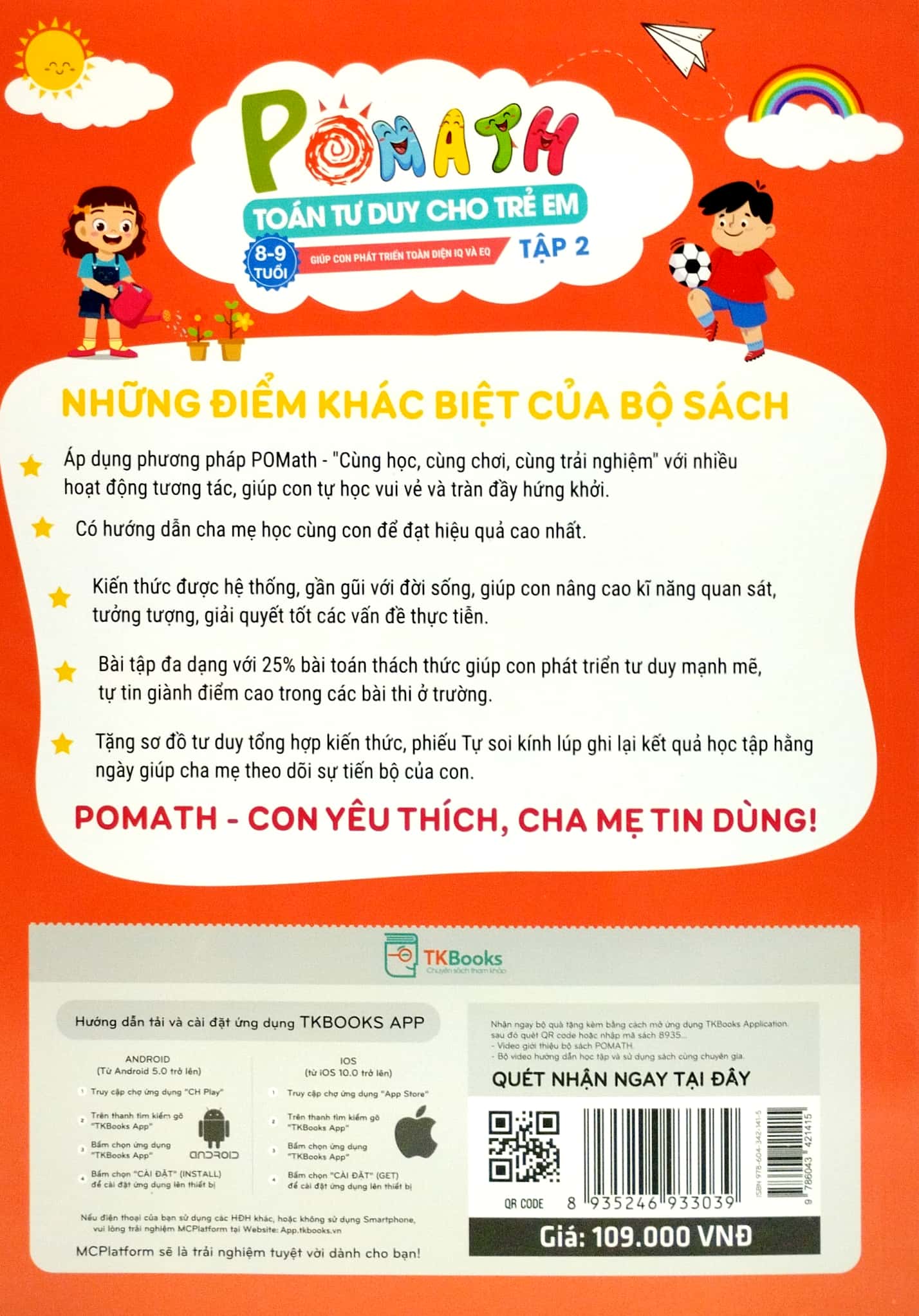 bộ pomath - toán tư duy cho trẻ em 8 - 9 tuổi (tập 1 + 2) (bộ 2 tập) - Ảnh 7