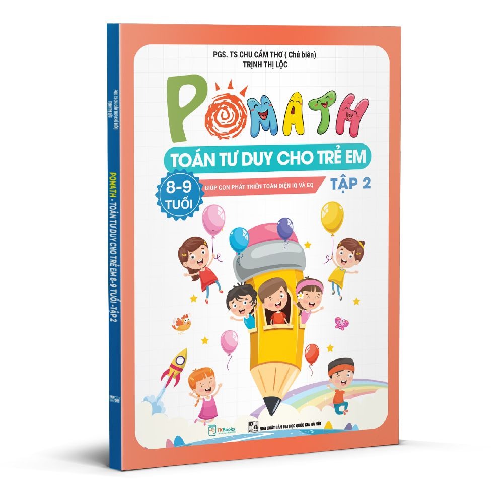 Bộ Pomath - Toán Tư Duy Cho Trẻ Em - 8-9 Tuổi - Tập 2 - Ảnh 2