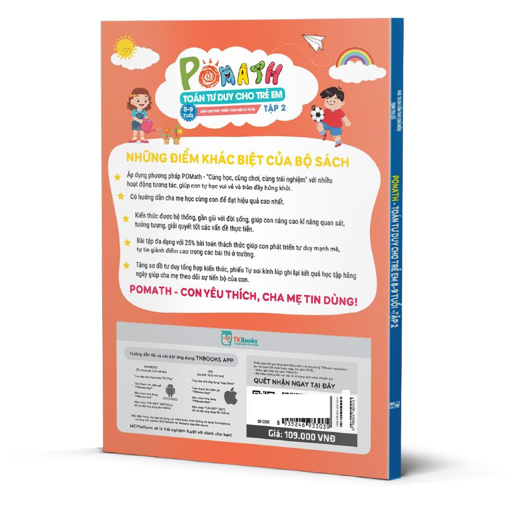 Bộ Pomath - Toán Tư Duy Cho Trẻ Em - 8-9 Tuổi - Tập 2 - Ảnh 4