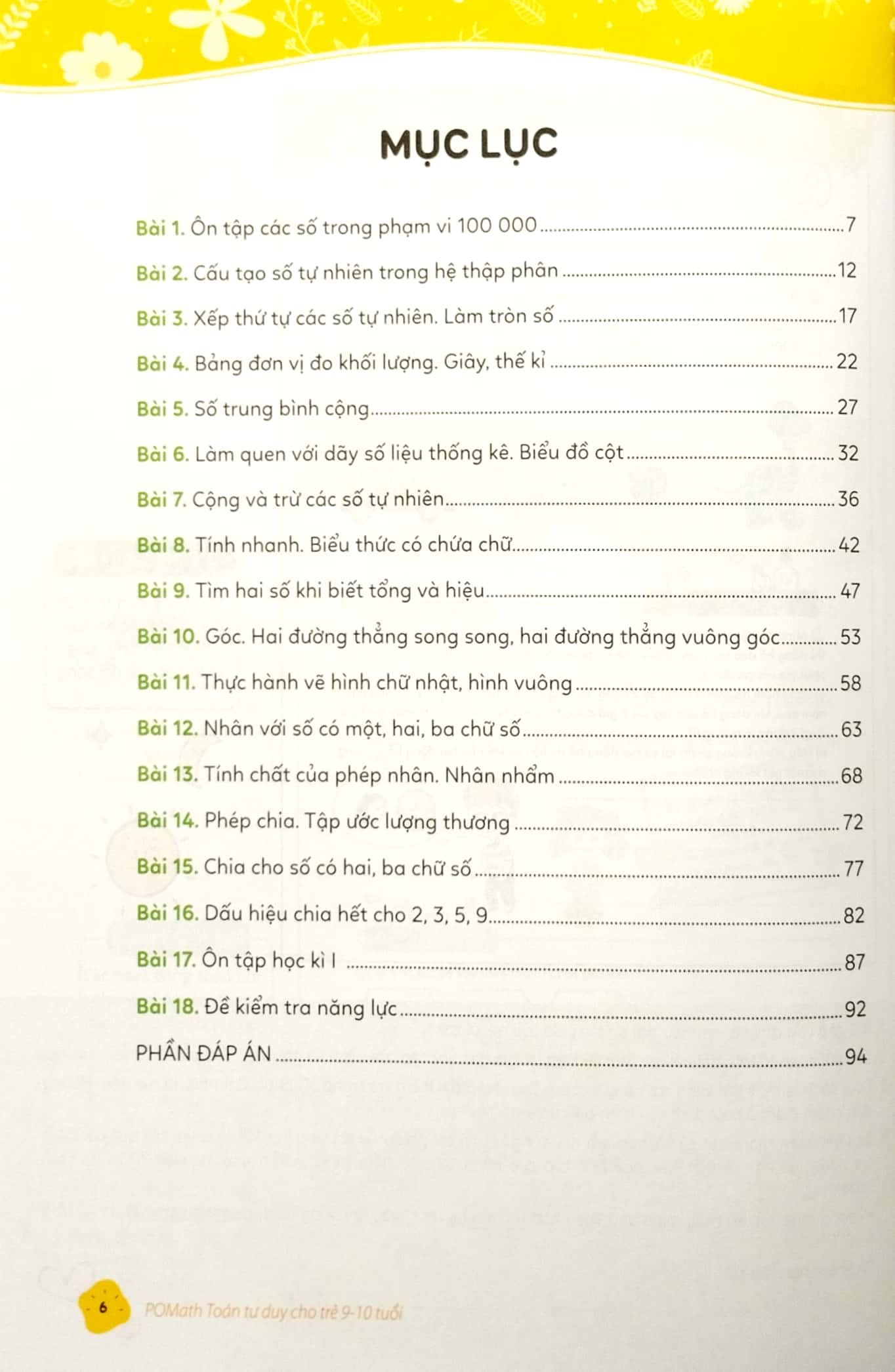 bộ pomath - toán tư duy cho trẻ em 9 - 10 tuổi (tập 1 + 2) (bộ 2 tập) - Ảnh 3