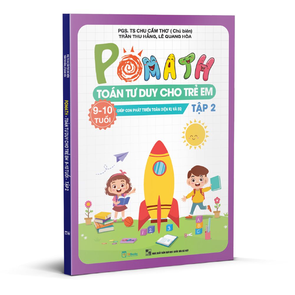 Bộ Pomath - Toán Tư Duy Cho Trẻ Em - 9-10 Tuổi - Tập 2 - Ảnh 2
