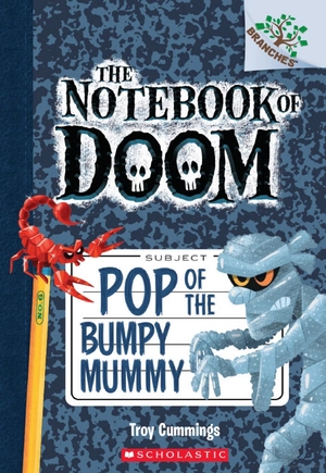 bộ pop of the bumpy mummy: a branches book (the notebook of doom #6) - Ảnh 2