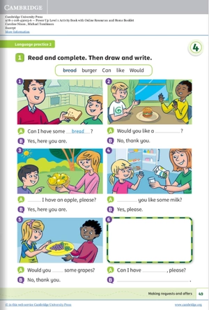 bộ power up level 1 activity book with online resources and home booklet - Ảnh 4
