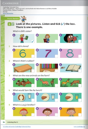 bộ power up level 1 activity book with online resources and home booklet - Ảnh 9