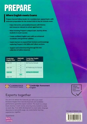 bộ prepare a2 level 2 workbook with audio download - Ảnh 2