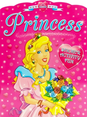 bộ princess sticker activity book 1 - Ảnh 2
