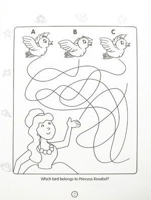 bộ princess sticker activity book 1 - Ảnh 4