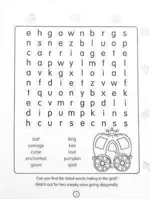 bộ princess sticker activity book 1 - Ảnh 5