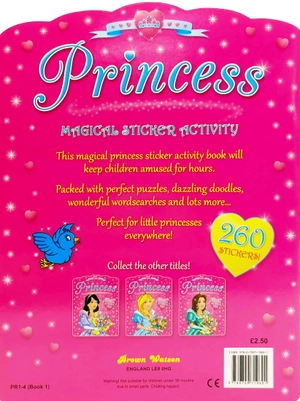 bộ princess sticker activity book 1 - Ảnh 6
