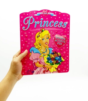 bộ princess sticker activity book 1 - Ảnh 7