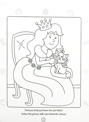 bộ princess sticker activity book 2 - Ảnh 3