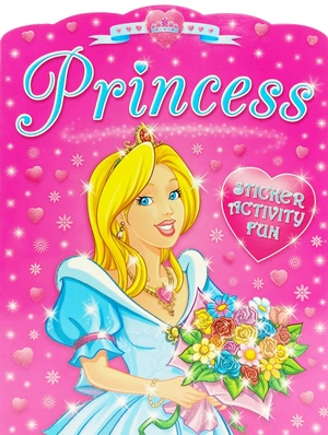 bộ princess sticker activity book 3 - Ảnh 2