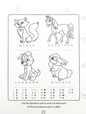 bộ princess sticker activity book 3 - Ảnh 5