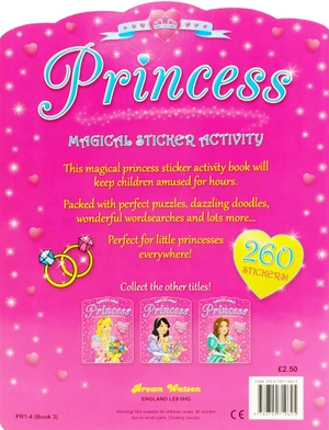 bộ princess sticker activity book 3 - Ảnh 6