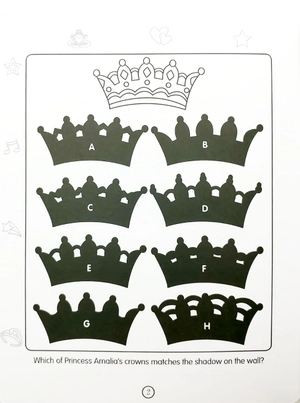 bộ princess sticker activity book 4 - Ảnh 4