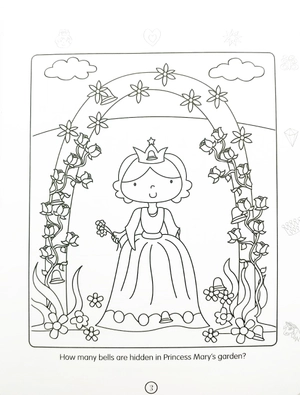 bộ princess sticker activity book 4 - Ảnh 5
