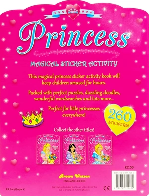 bộ princess sticker activity book 4 - Ảnh 6